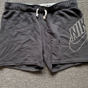Women’s Nike black sweat shorts size XS good condition